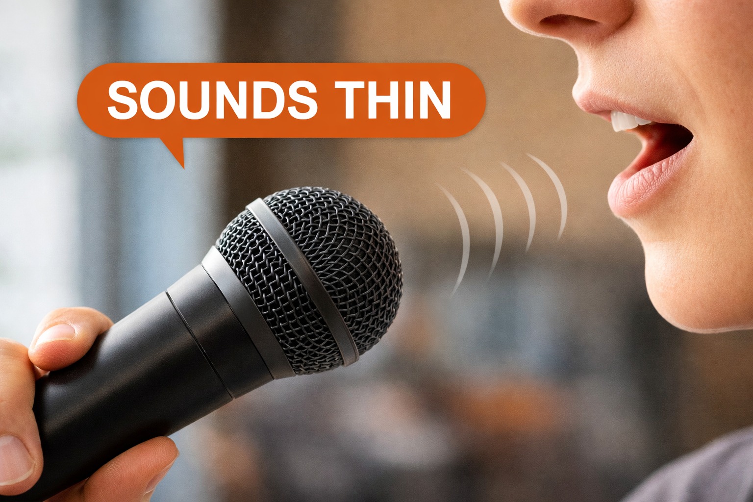 Why Your Microphone Sounds “Thin” (And It’s Not Broken)